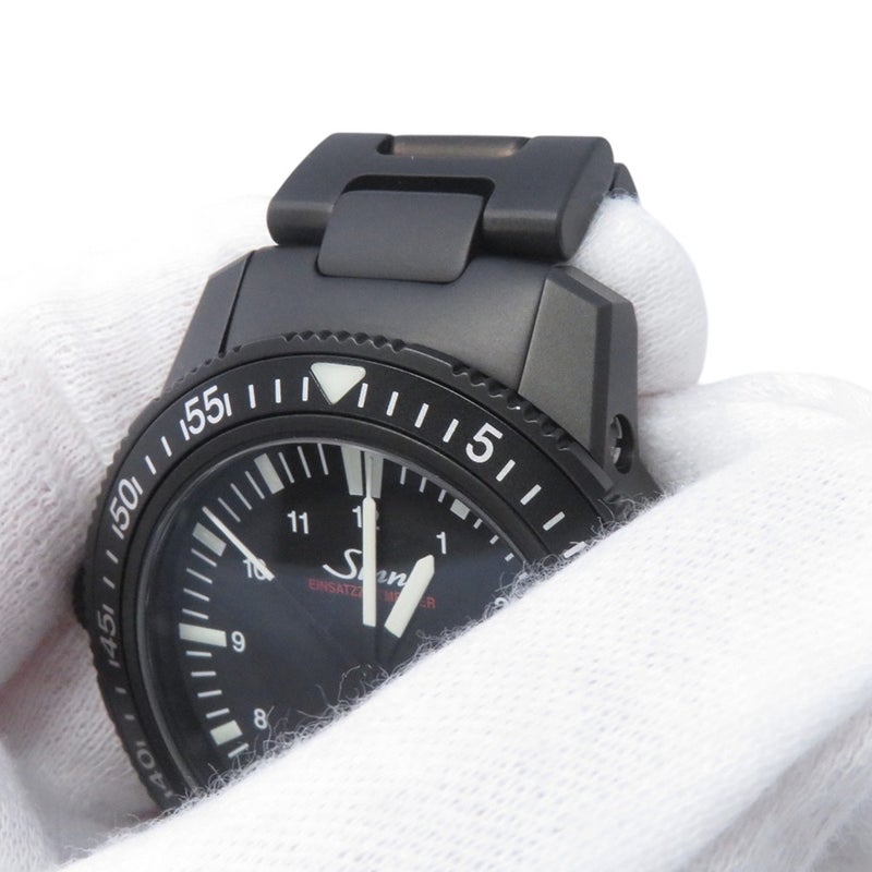 ジン ミッションタイマー EZM3S Sinn 腕時計 黒文字盤