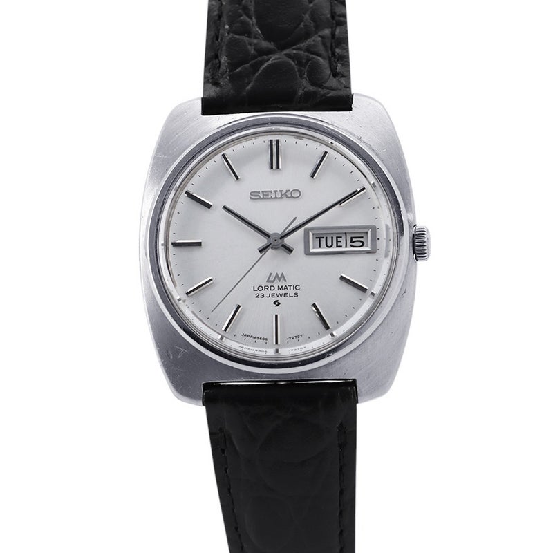 セイコー ロードマチック 5606-7130 SEIKO 腕時計 シルバー文字盤