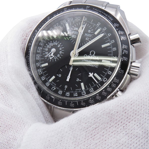 オメガ スピードマスター マーク40 コスモス トリプルカレンダー 3520.50 OMEGA 腕時計 黒文字盤