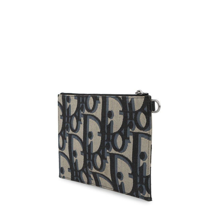 クリスチャン・ディオール クラッチバッグ マキシオブリーク ジャカード キャンバス 2ESCA490YXL Christian Dior