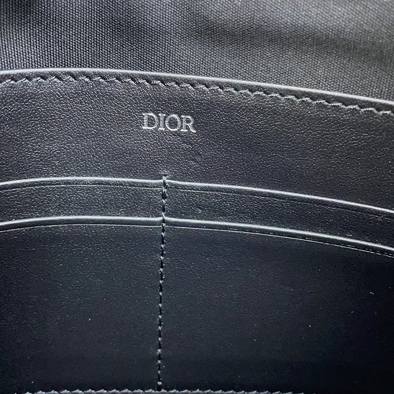 クリスチャン・ディオール クラッチバッグ マキシオブリーク ジャカード キャンバス 2ESCA490YXL Christian Dior