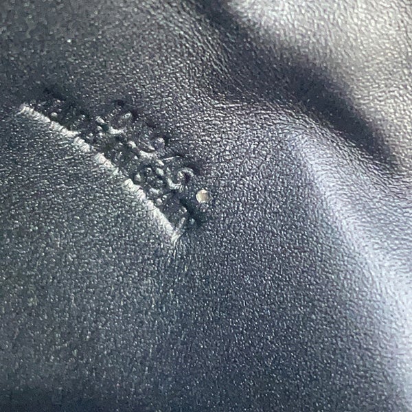 ロエベ ショルダーコインケース ヒールポーチ ミニ カーフレザー 109.54.T15 LOEWE 小銭入れ 黒