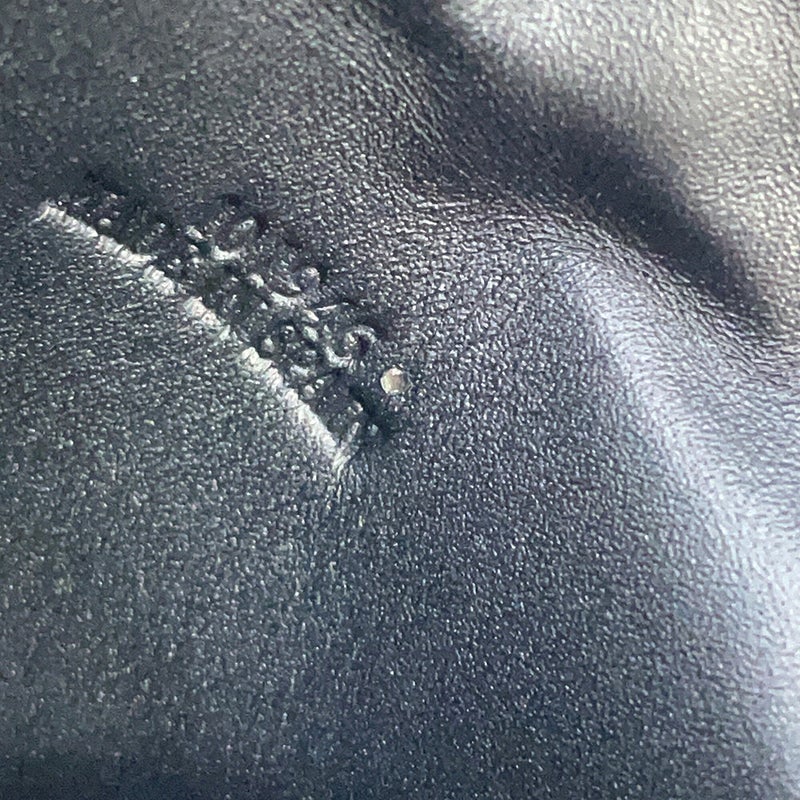 ロエベ ショルダーコインケース ヒールポーチ ミニ カーフレザー 109.54.T15 LOEWE 小銭入れ 黒