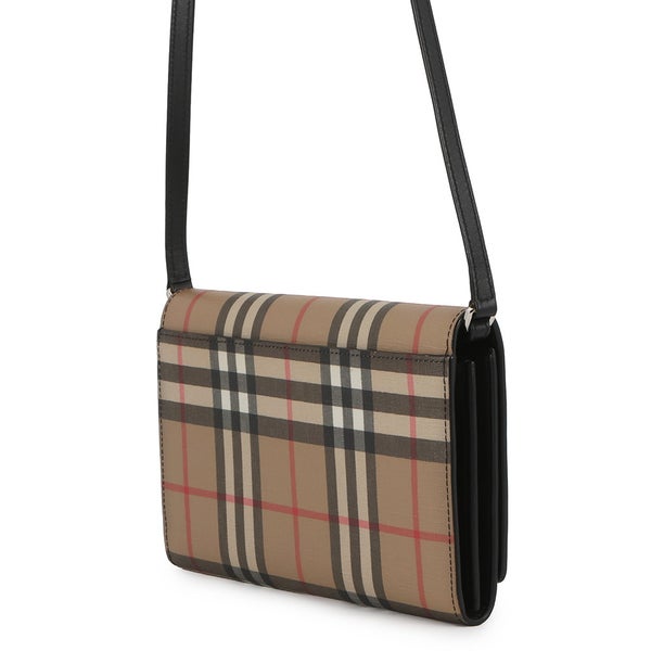 バーバリー ショルダーウォレット ハンナ ヴィンテージチェック PVC 80151351 BURBERRY 財布
