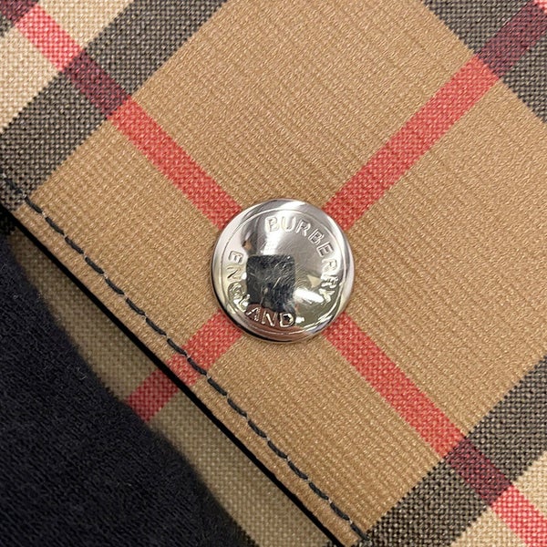 バーバリー ショルダーウォレット ハンナ ヴィンテージチェック PVC 80151351 BURBERRY 財布