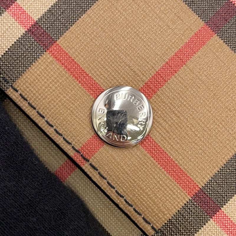 バーバリー ショルダーウォレット ハンナ ヴィンテージチェック PVC 80151351 BURBERRY 財布