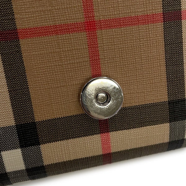 バーバリー ショルダーウォレット ハンナ ヴィンテージチェック PVC 80151351 BURBERRY 財布
