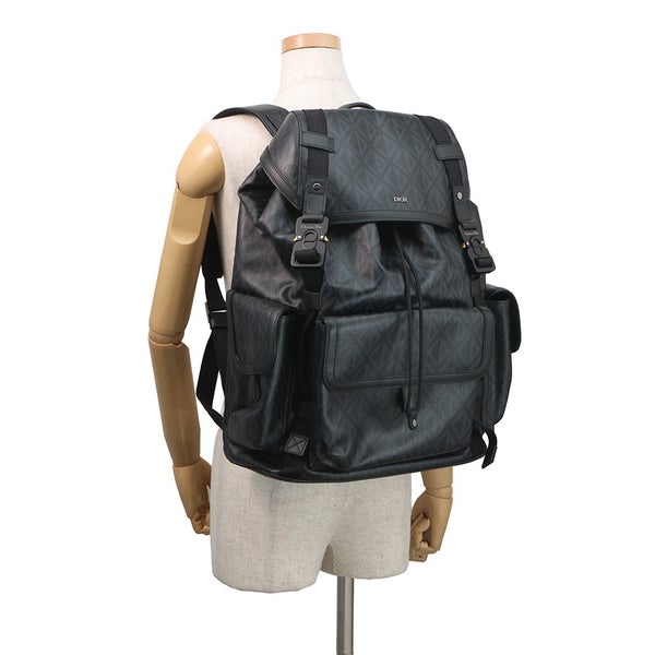 クリスチャン・ディオール リュック CDダイヤモンド ヒットザロード バックパック 1ESBA163CDP Christian Dior バッグ 黒
