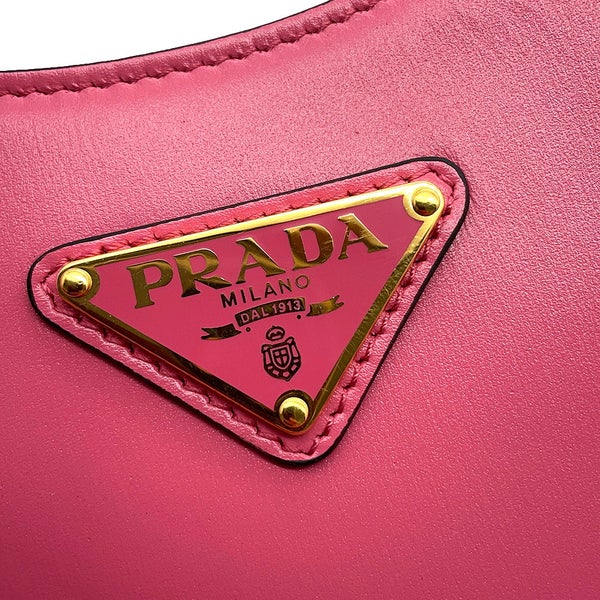 プラダ ショルダーバッグ クレオ ブラッシュドカーフスキン PRADA バッグ ワンショルダーバッグ