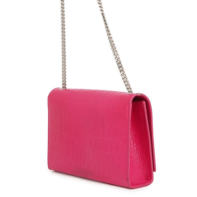 サンローランパリ ショルダーバッグ ケイト クロコ型押しレザー 354119 SAINT LAURENT PARIS