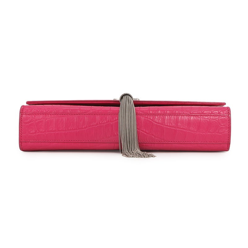 サンローランパリ ショルダーバッグ ケイト クロコ型押しレザー 354119 SAINT LAURENT PARIS