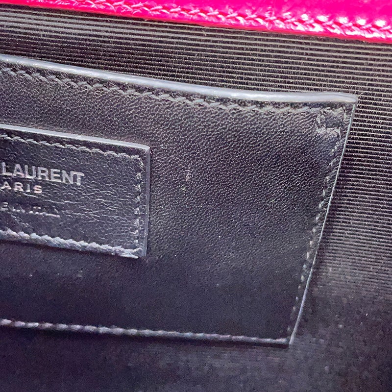 サンローランパリ ショルダーバッグ ケイト クロコ型押しレザー 354119 SAINT LAURENT PARIS