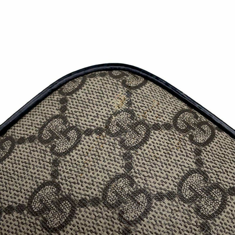 グッチ ショルダーバッグ GGスプリーム 473877 GUCCI メッセンジャーバッグ 黒