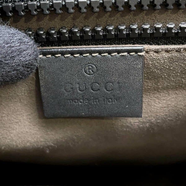 グッチ ショルダーバッグ GGスプリーム 473877 GUCCI メッセンジャーバッグ 黒