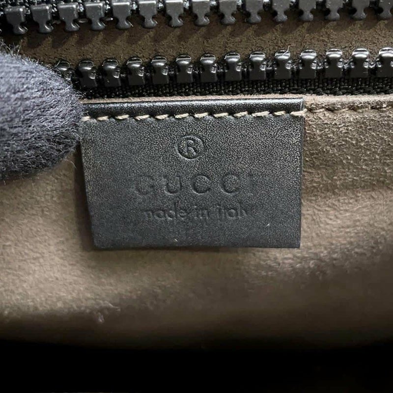 グッチ ショルダーバッグ GGスプリーム 473877 GUCCI メッセンジャーバッグ 黒