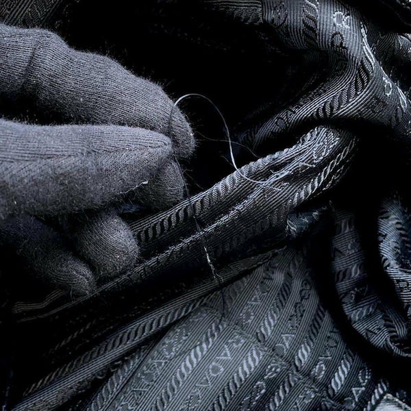 プラダ トートバッグ ナイロン BR4376 PRADA バッグ 2wayショルダーバッグ 黒