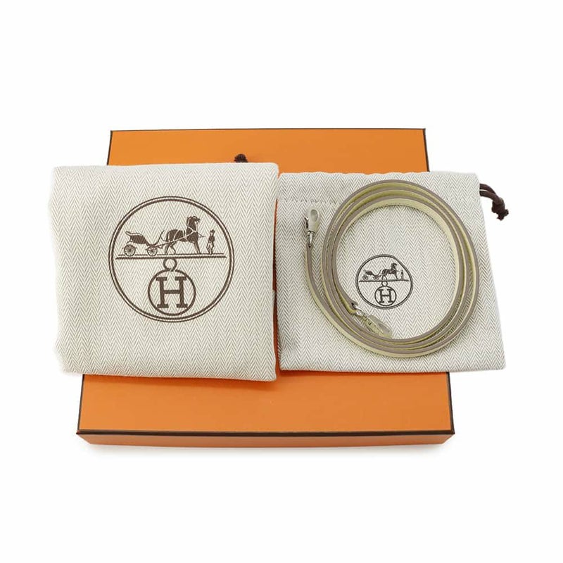 エルメス ハンドバッグ ミニケリードゥ 外縫い ジョーヌミルトン/エレクトラム金具 エプソン W刻印 2wayショルダー