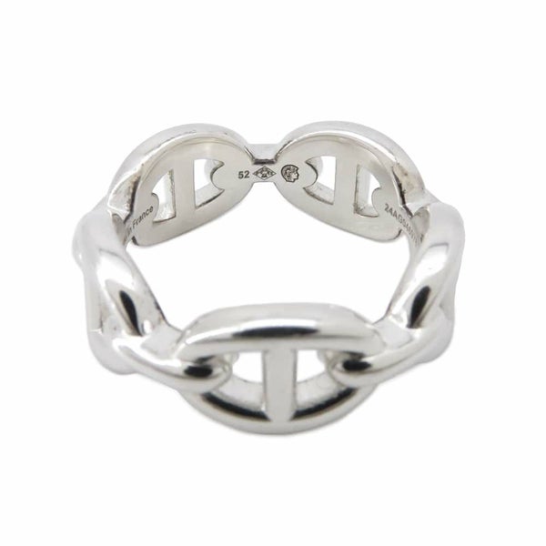 エルメス リング シェーヌダンクル アンシェネPM SV925シルバー リングサイズ52 HERMES ジュエリー