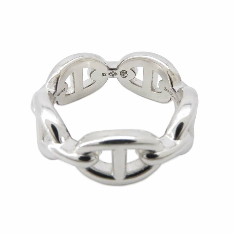 エルメス リング シェーヌダンクル アンシェネPM SV925シルバー リングサイズ52 HERMES ジュエリー