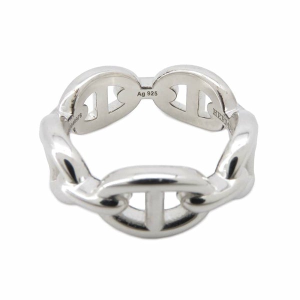 エルメス リング シェーヌダンクル アンシェネPM SV925シルバー リングサイズ52 HERMES ジュエリー