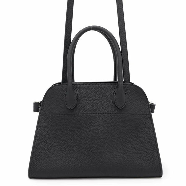 ザ ロウ ハンドバッグ ソフトマルゴー10 レザー W1190 L133 THE ROW バッグ 2wayショルダーバッグ 黒