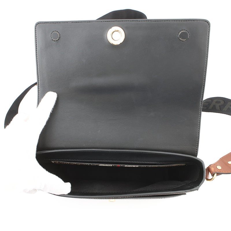 バーバリー ショルダーバッグ TBモノグラム ストライプ メッセンジャー PVC レザー 8031748 BURBERRY