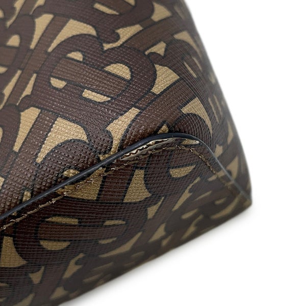 バーバリー ショルダーバッグ TBモノグラム ストライプ メッセンジャー PVC レザー 8031748 BURBERRY
