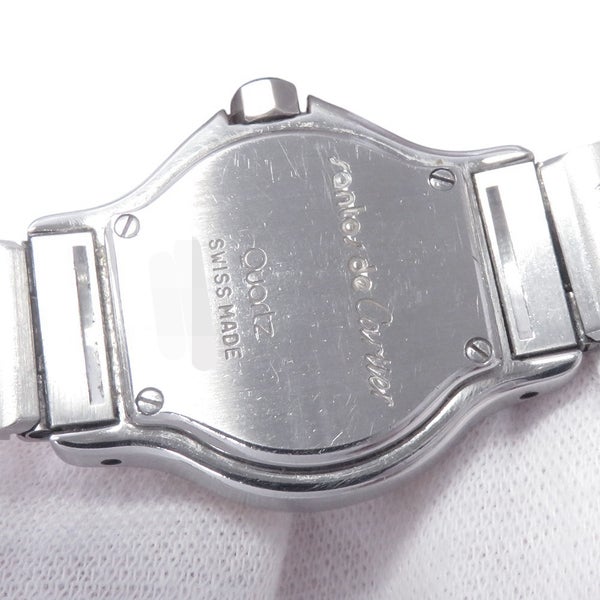 カルティエ サントスオクタゴン SM W2001683 Cartier 腕時計 アイボリー文字盤 クォーツ