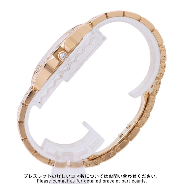 カルティエ サントス ドゥモワゼル LM ダイヤベゼル WF9007Z8 Cartier 腕時計 白文字盤 クォーツ
