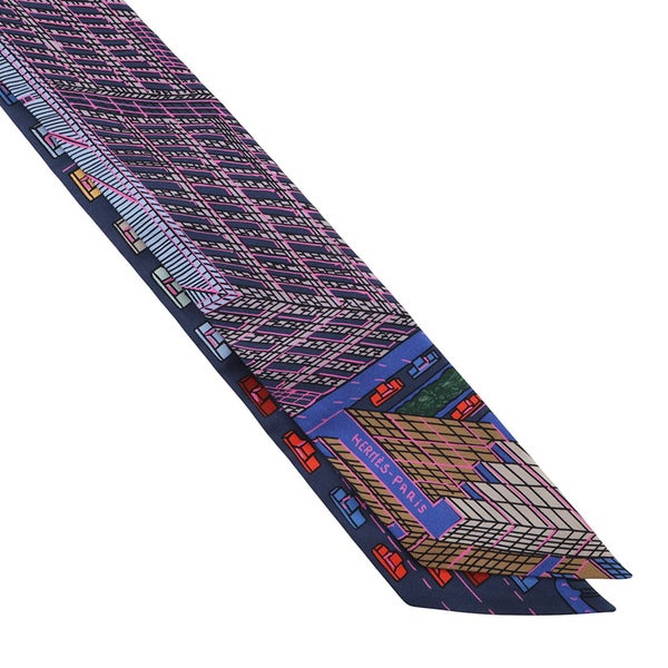 エルメス スカーフ ツイリー パンタン・シティ Pantin City HERMES シルクツイル 2023秋冬