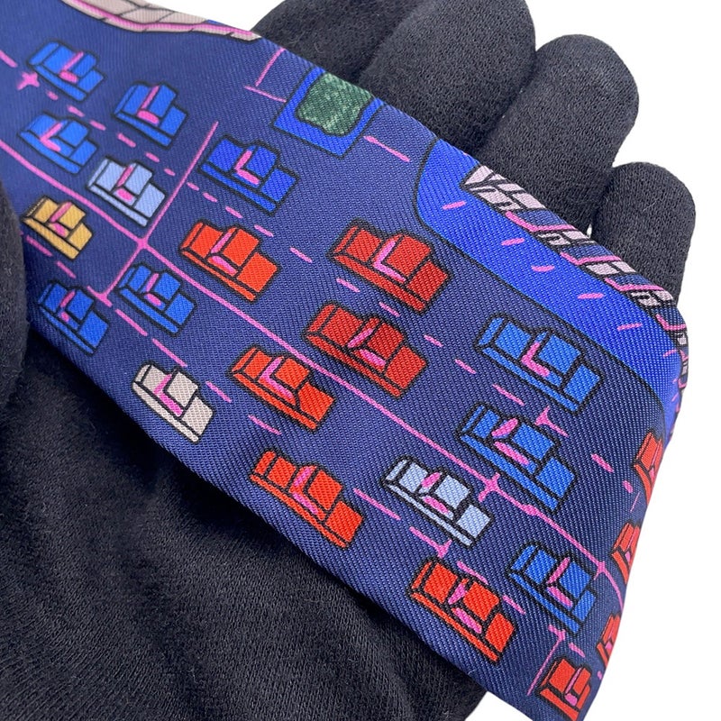 エルメス スカーフ ツイリー パンタン・シティ Pantin City HERMES シルクツイル 2023秋冬