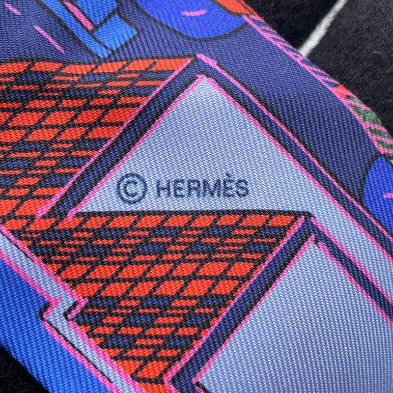 エルメス スカーフ ツイリー パンタン・シティ Pantin City HERMES シルクツイル 2023秋冬
