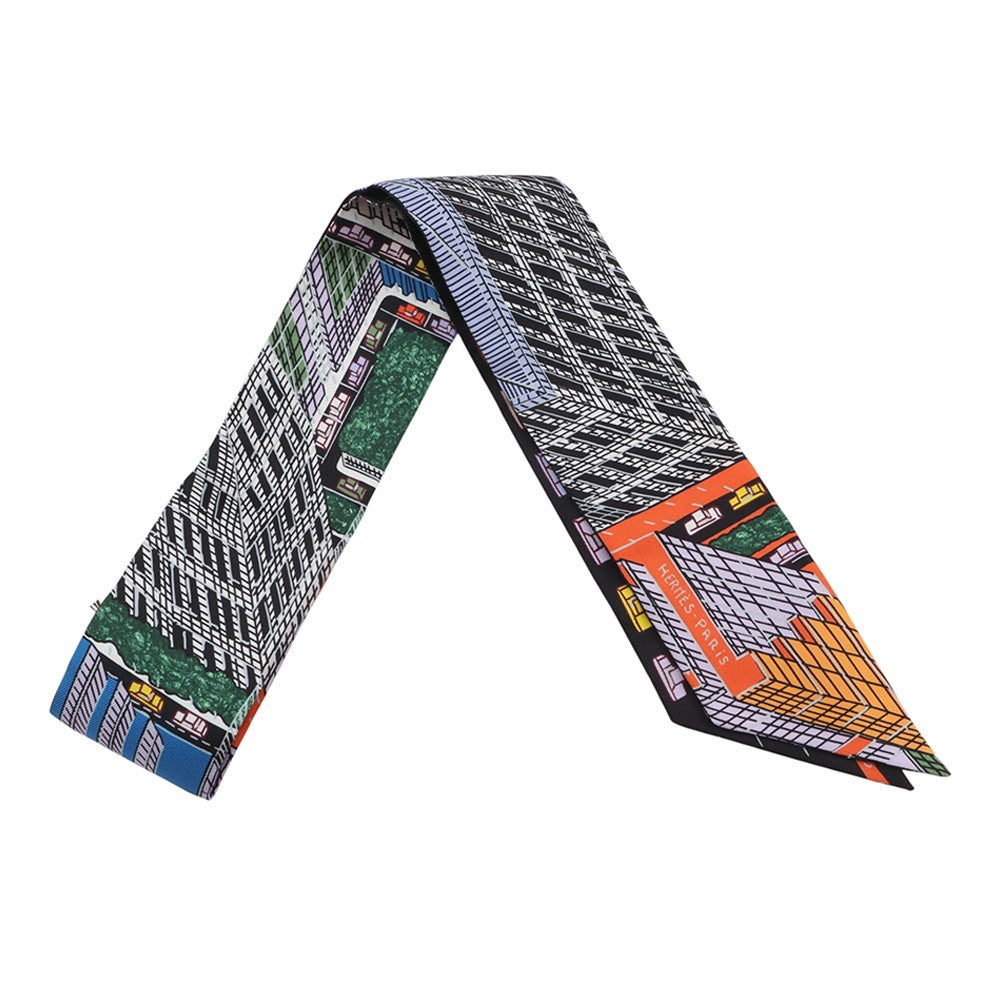 【新品】HERMES ツイリーパンタン・シティ　Pantin City エルメス スカーフ ツイリー パンタン・シティ Pantin City HERMES