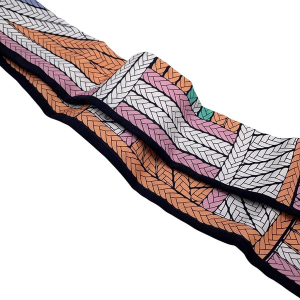 エルメス スカーフ ツイリー トレスH Tresses H HERMES シルクツイル 2022年春夏