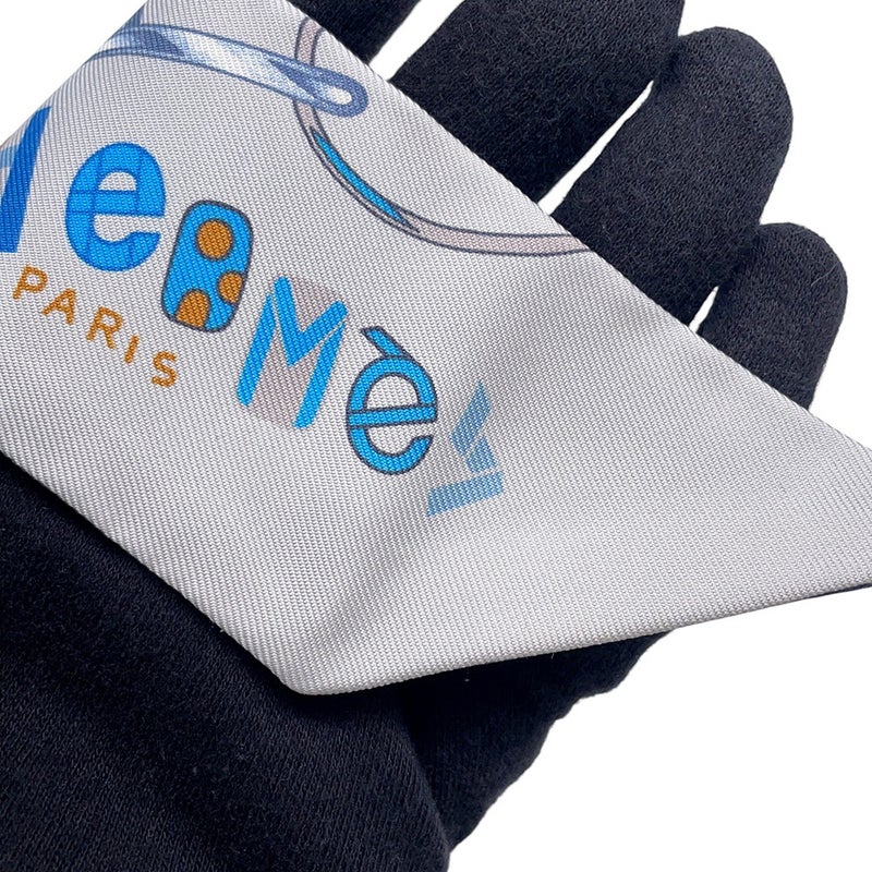 エルメス スカーフ ツイリー ド・レ・ブックル Do Re Boucles HERMES シルク 2023春夏