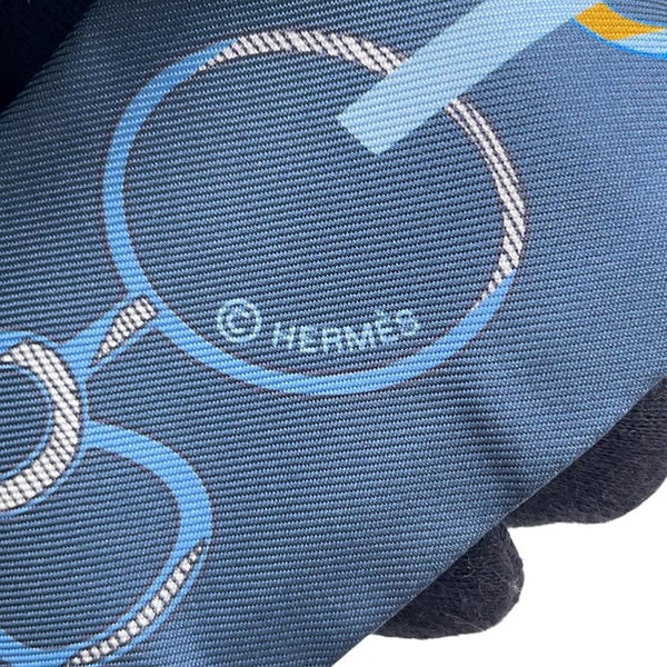 エルメス スカーフ ツイリー ド・レ・ブックル Do Re Boucles HERMES シルク 2023春夏