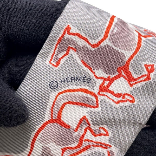 エルメス スカーフ ツイリー 自由の馬 Chevaux en Liberte HERMES シルクツイル 2021年秋冬