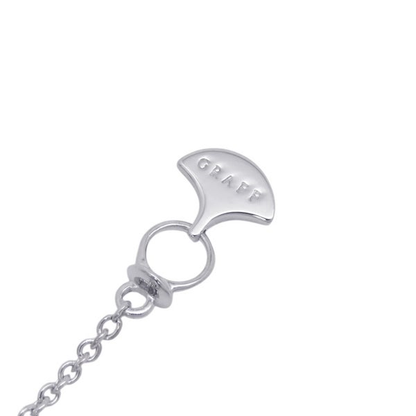 グラフ ネックレス アイコン ハートシェイプ ダイヤモンド ペンダント ダイヤ 中石0.50ct K18WGホワイトゴールド GIA鑑定書の写し