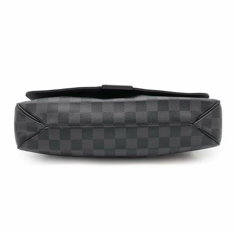 ルイヴィトン ショルダーバッグ ダミエ・グラフィット ディストリクトMM N41272 LOUIS VUITTON 黒 ブラック