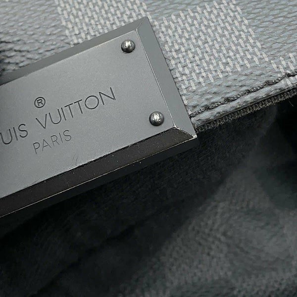 ルイヴィトン ショルダーバッグ ダミエ・グラフィット ディストリクトMM N41272 LOUIS VUITTON 黒 ブラック