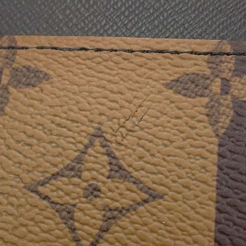 ルイヴィトン カードケース モノグラム・ストライプ ポルト・カルト・ダブル M81006 LOUIS VUITTON NIGOコラボ