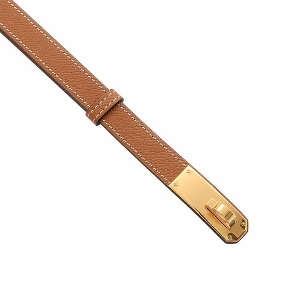 エルメス ケリーベルト ゴールド/ゴールド金具 エプソン W刻印