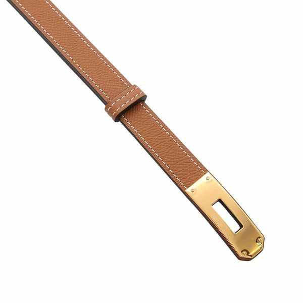 エルメス ケリーベルト ゴールド/ゴールド金具 エプソン W刻印