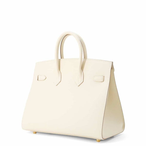 エルメス バーキン25 セリエ クレ/ゴールド金具 エプソン Y刻印 HERMES Birkin ハンドバッグ