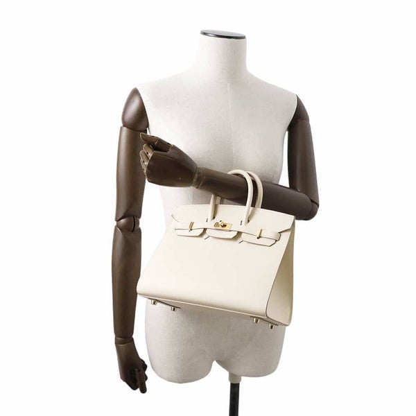 エルメス バーキン25 セリエ クレ/ゴールド金具 エプソン Y刻印 HERMES Birkin ハンドバッグ