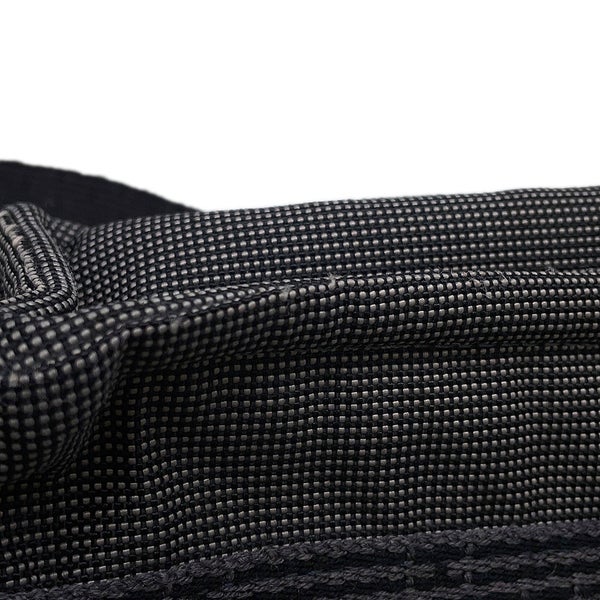 エルメス ショルダーバッグ エールライン バサスPM グレー/シルバー金具 キャンバス HERMES メンズ