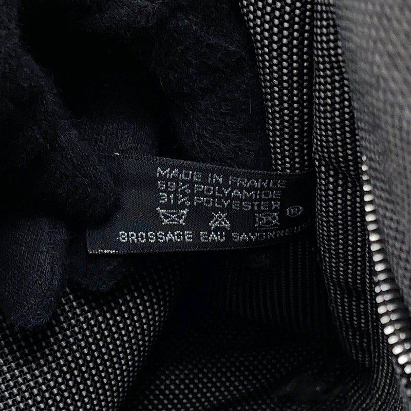 エルメス ショルダーバッグ エールライン バサスPM グレー/シルバー金具 キャンバス HERMES メンズ