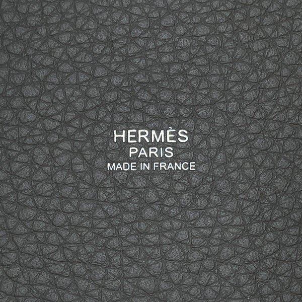 エルメス ハンドバッグ ピコタンロックPM グリメイヤー/シルバー金具 トリヨンクレマンス W刻印 HERMES トートバッグ