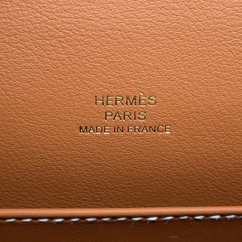 エルメス ハンドバッグ ポシェットケリー ゴールド/ゴールド金具 スイフト G刻印 HERMES バッグ