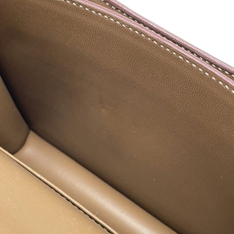 エルメス ショルダーバッグ ミニ コンスタンス3 ミロワール エトゥープ/ピンクゴールド金具 エプソン K刻印 HERMES Constance